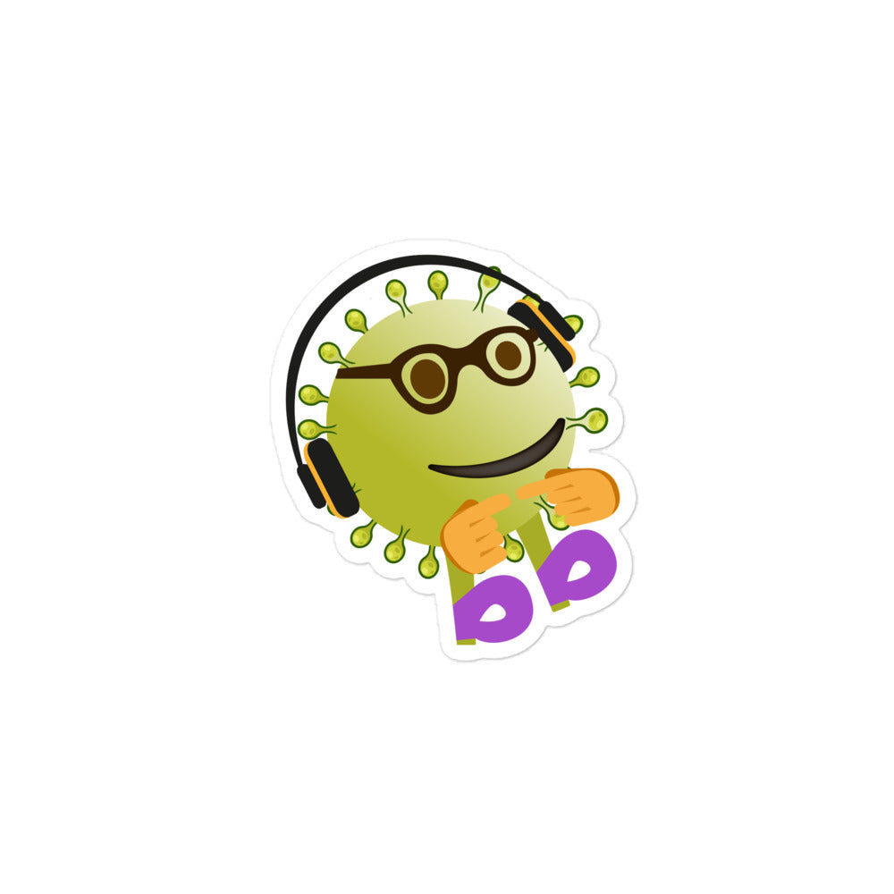 Virusbb Bubble-free sticker - Emojibb