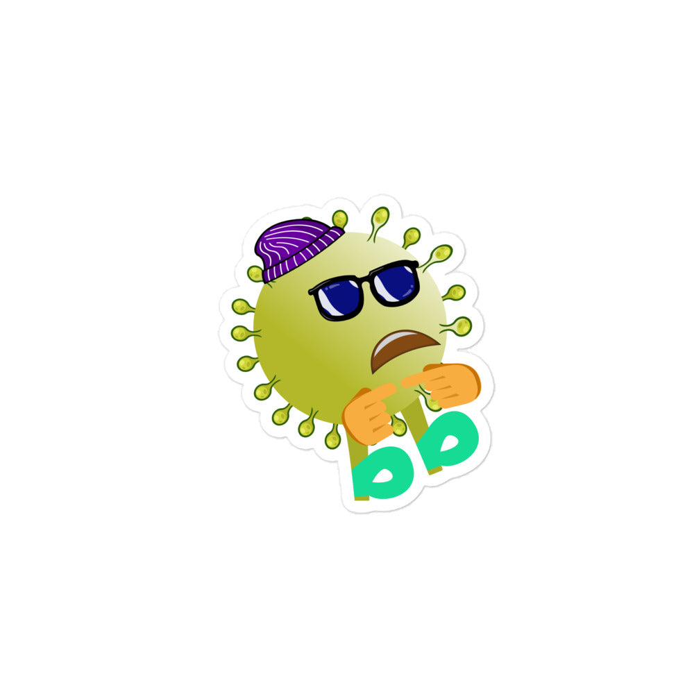 Virusbb Bubble-free sticker - Emojibb