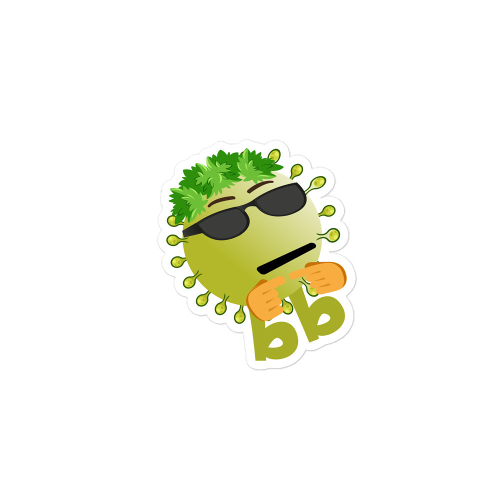 Virusbb Bubble-free sticker - Emojibb