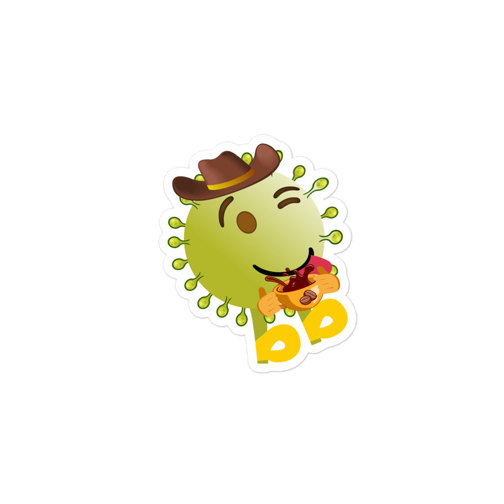 Virusbb Bubble-free sticker - Emojibb