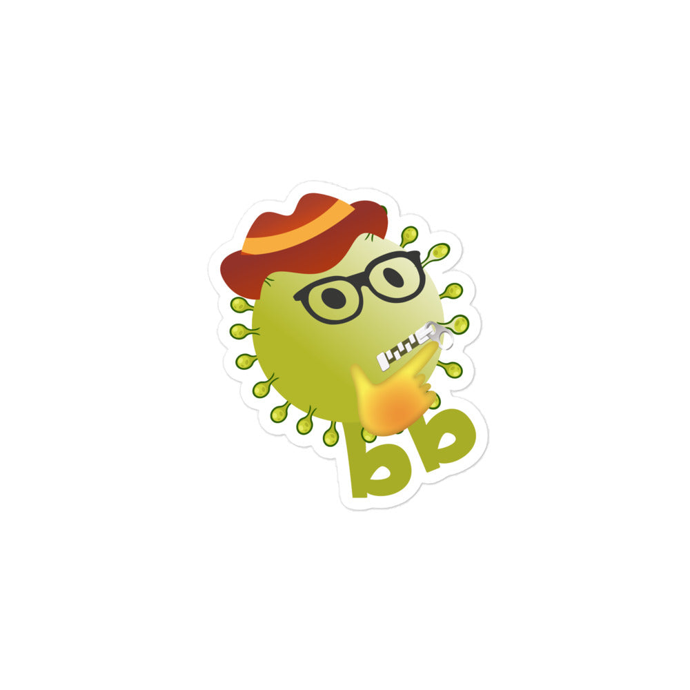 Virusbb Bubble-free sticker - Emojibb