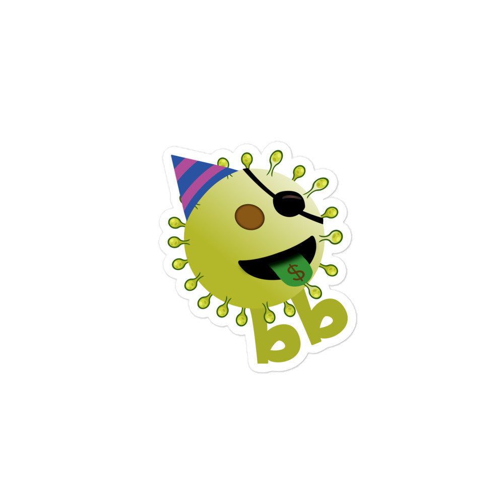 Virusbb Bubble-free sticker - Emojibb