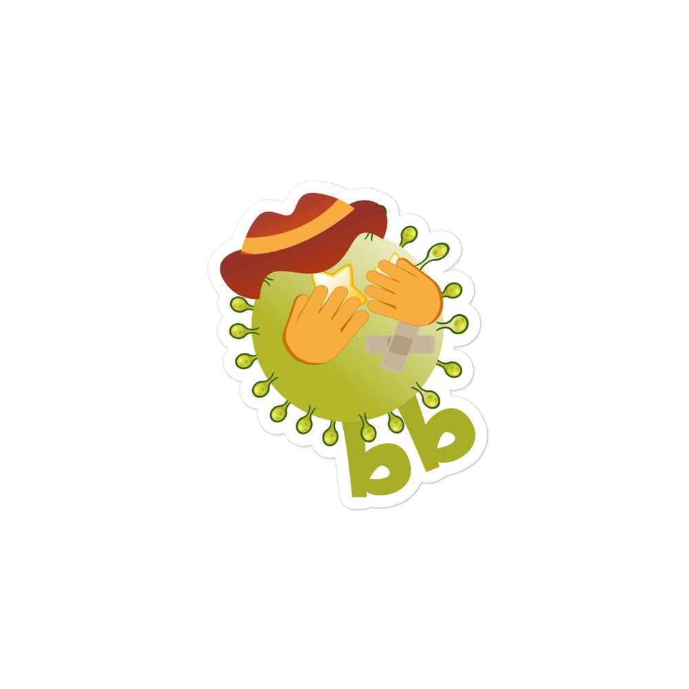 Virusbb Bubble-free sticker - Emojibb