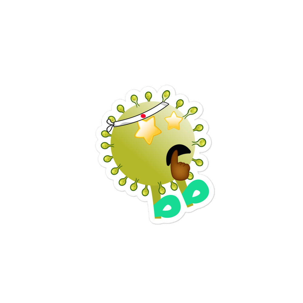 Virusbb Bubble-free sticker - Emojibb