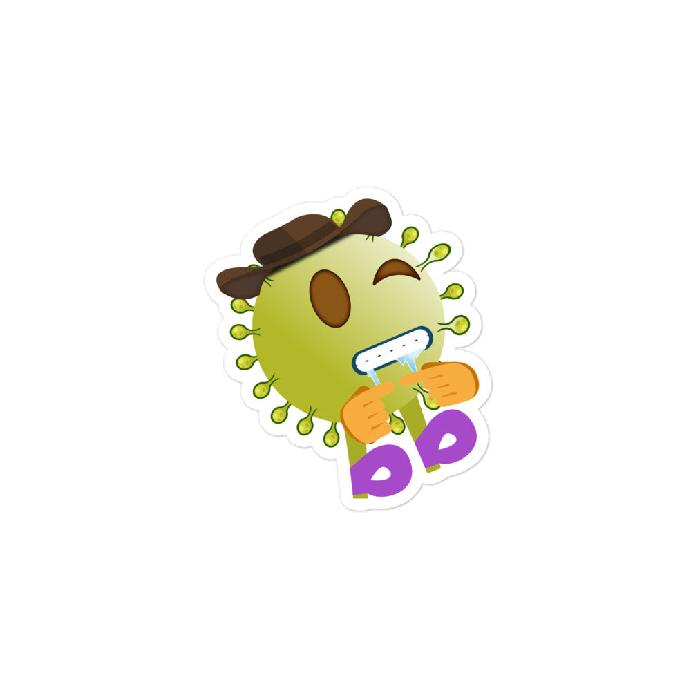 Virusbb Bubble-free sticker - Emojibb