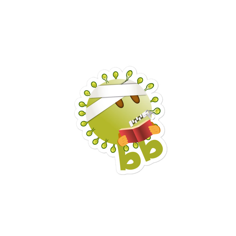 Virusbb Bubble-free sticker - Emojibb