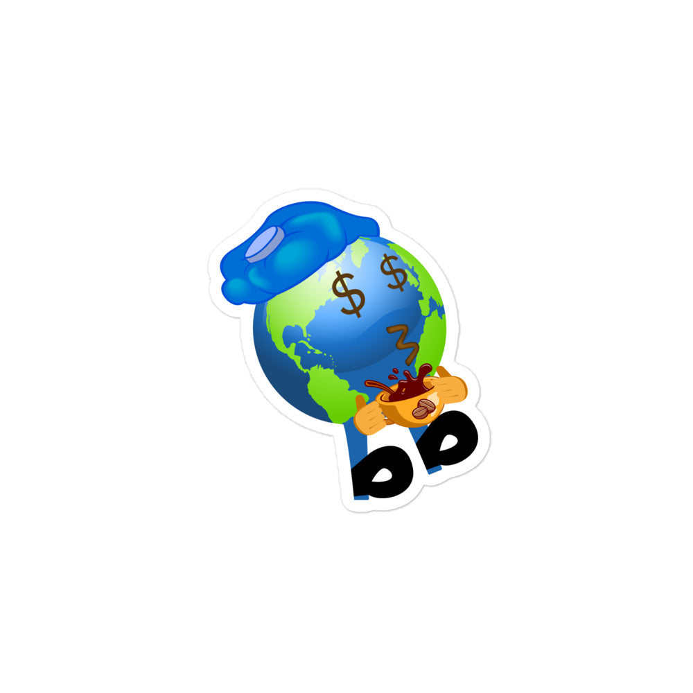 Earthbb Bubble-free sticker - Emojibb