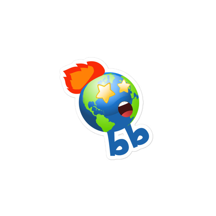 Earthbb Bubble-free sticker - Emojibb
