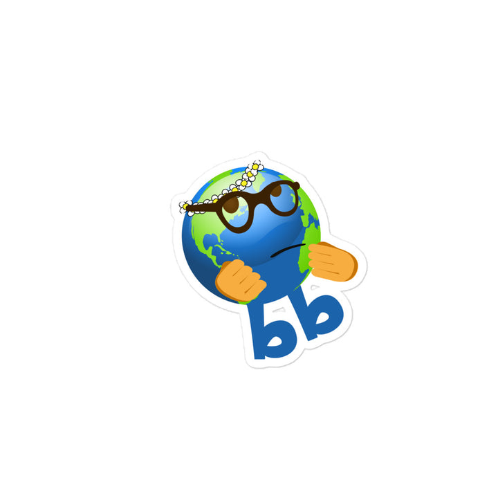 Earthbb Bubble-free sticker - Emojibb