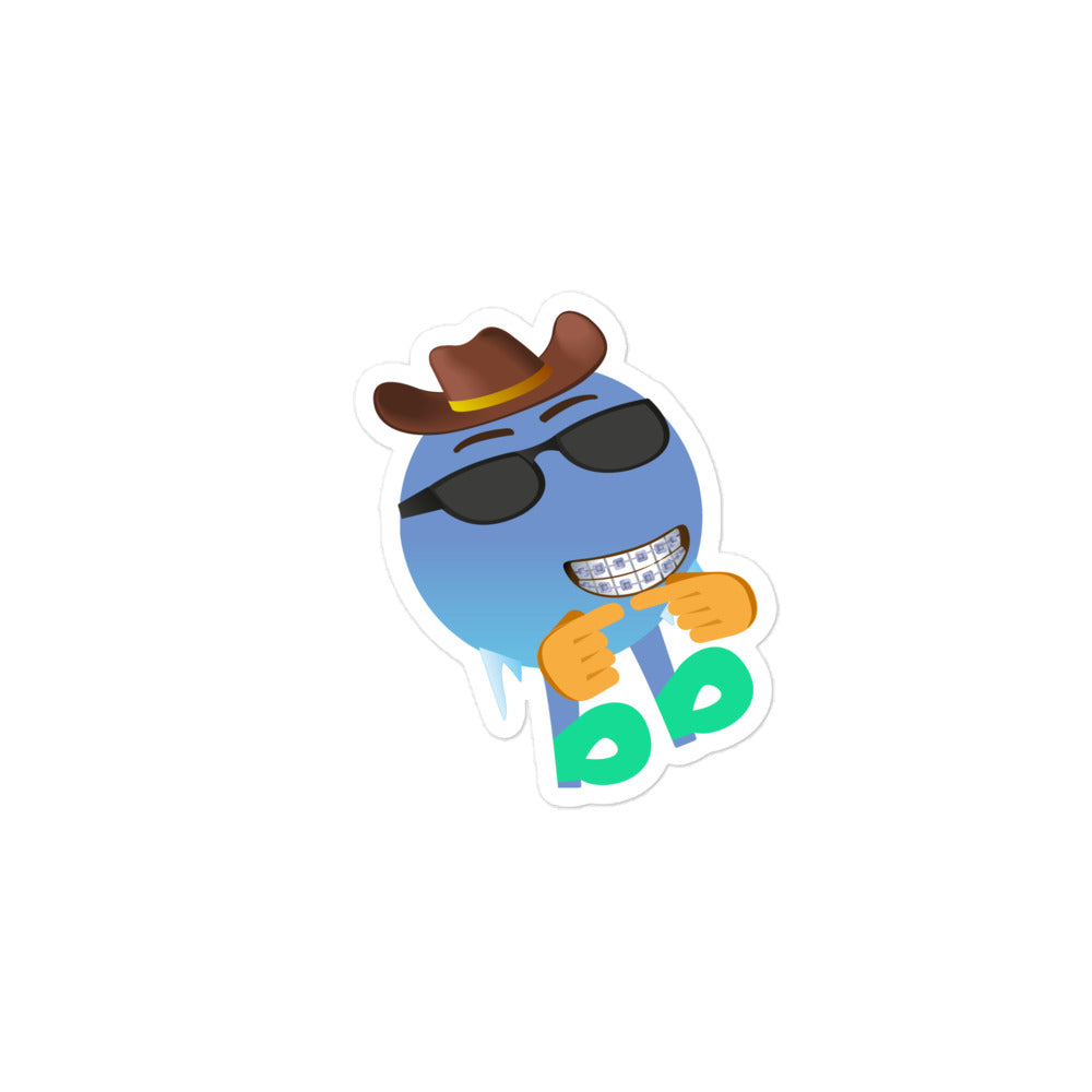 Earthbb Bubble-free sticker - Emojibb