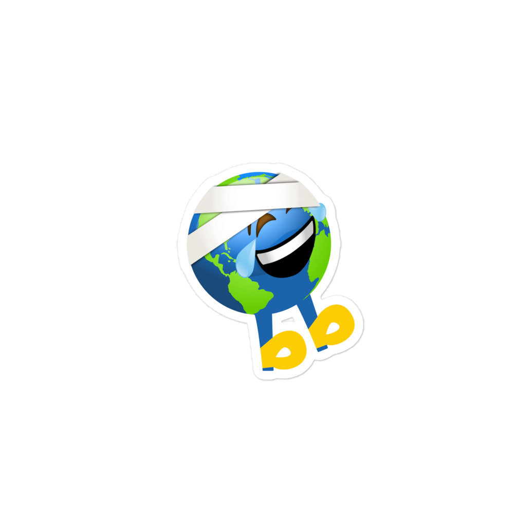Earthbb Bubble-free sticker - Emojibb