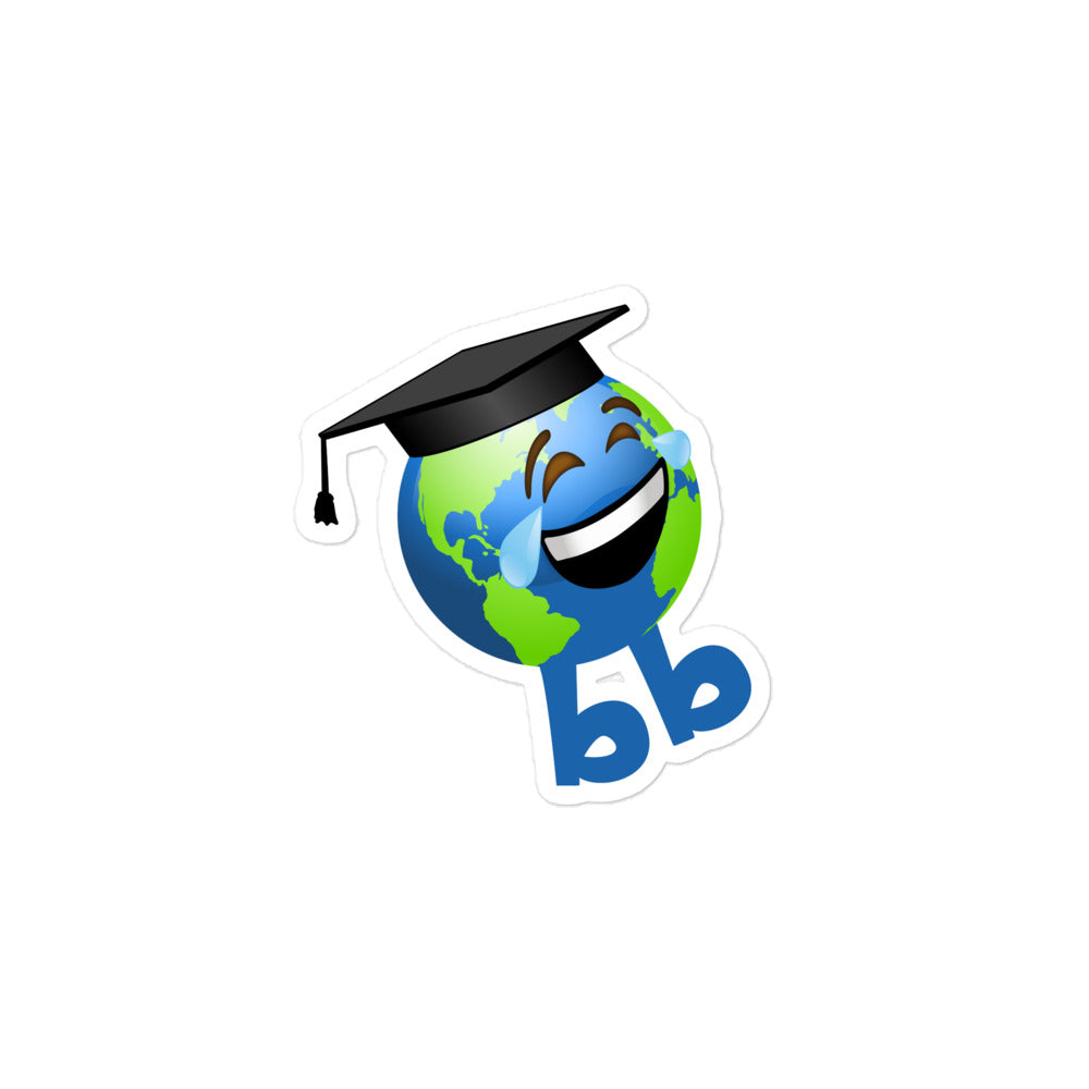 Earthbb Bubble-free sticker - Emojibb