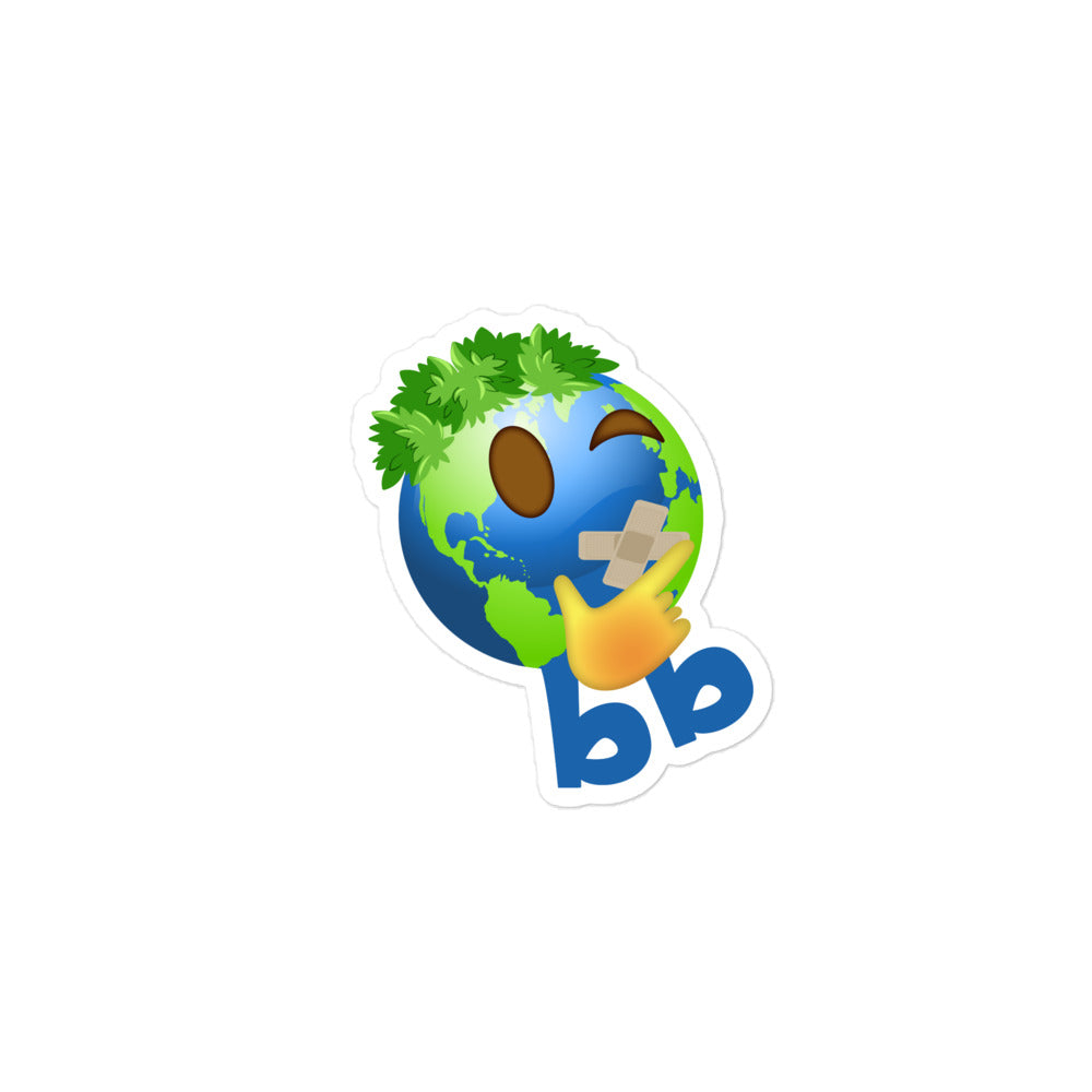 Earthbb Bubble-free sticker - Emojibb