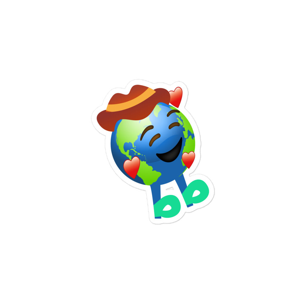Earthbb Bubble-free sticker - Emojibb