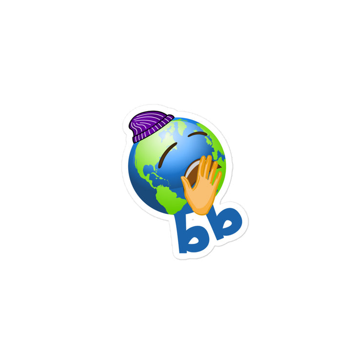Earthbb Bubble-free sticker - Emojibb