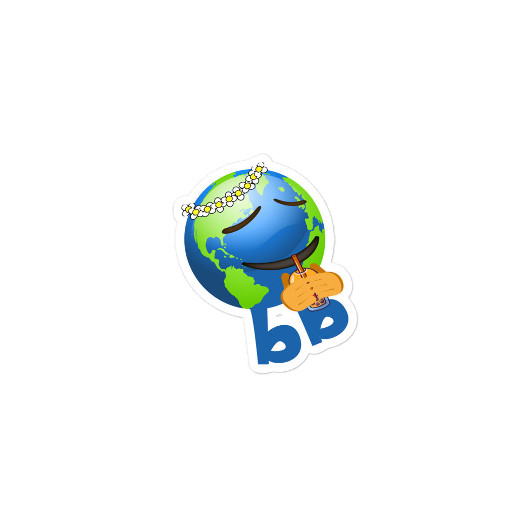 Earthbb Bubble-free sticker - Emojibb