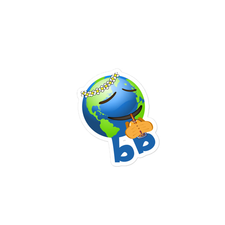 Earthbb Bubble-free sticker - Emojibb