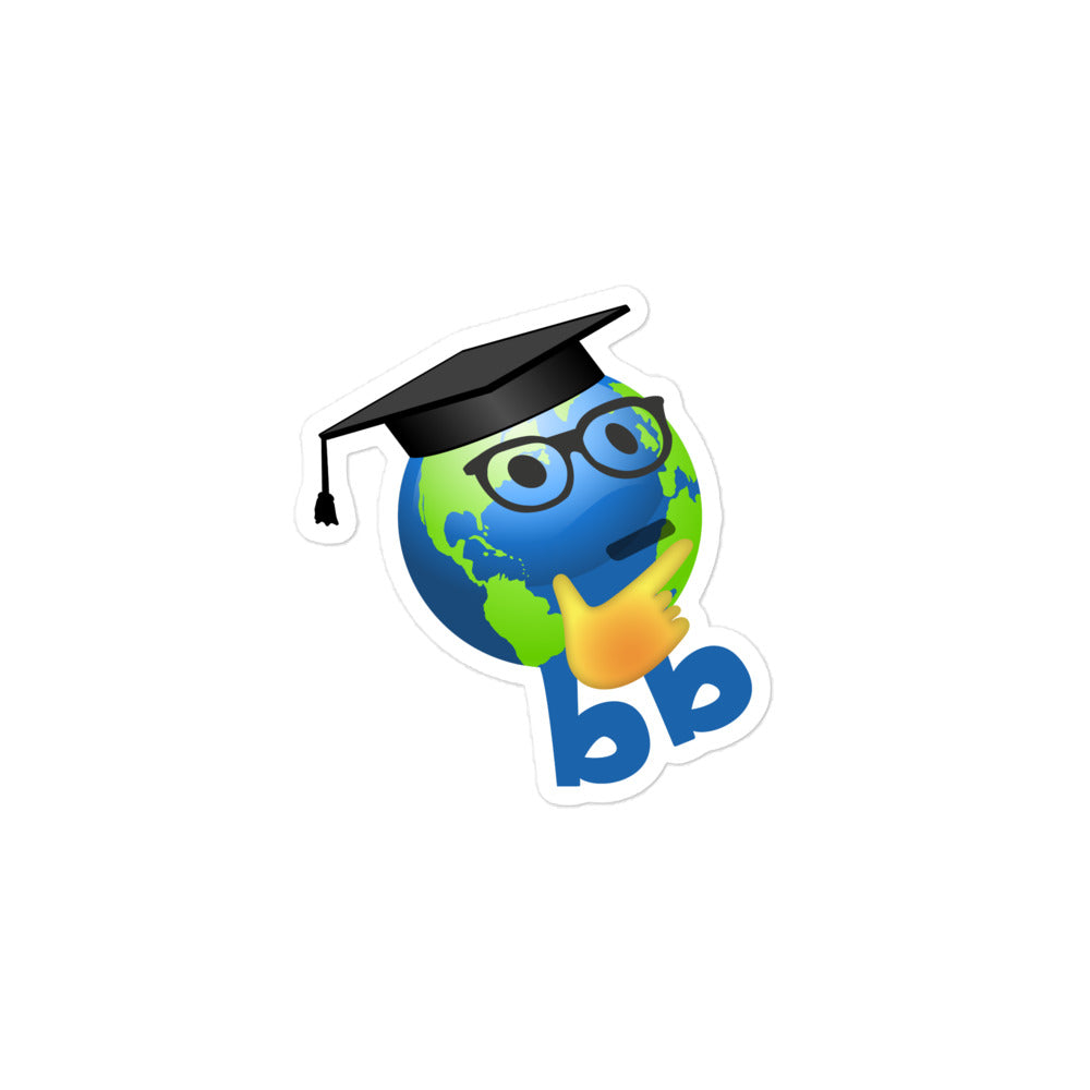 Earthbb Bubble-free sticker - Emojibb