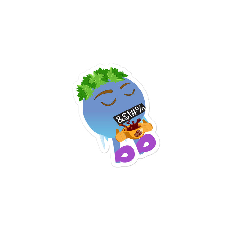 Earthbb Bubble-free sticker - Emojibb