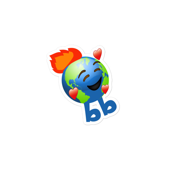 Earthbb Bubble-free sticker - Emojibb