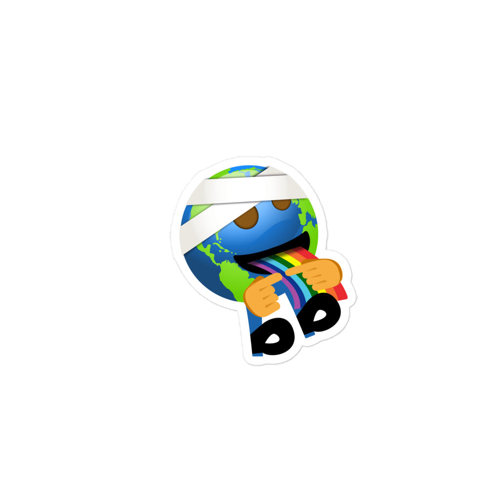 Earthbb Bubble-free sticker - Emojibb