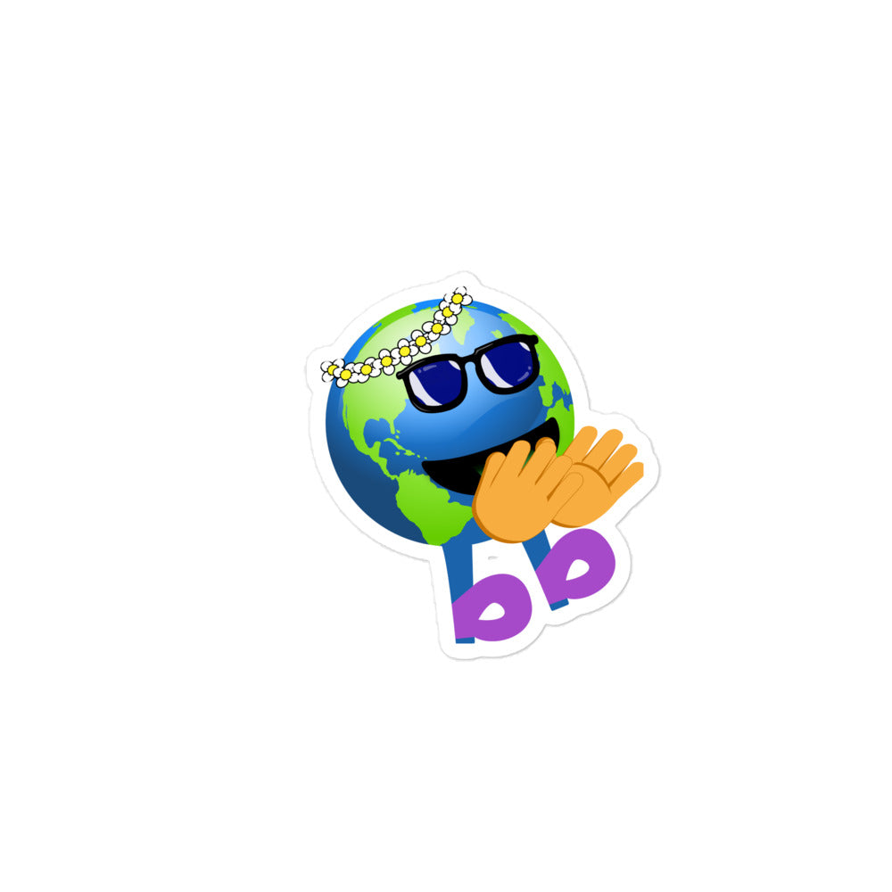 Earthbb Bubble-free sticker - Emojibb