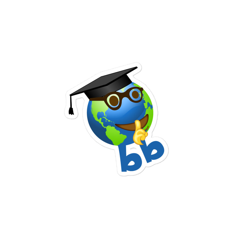 Earthbb Bubble-free sticker - Emojibb