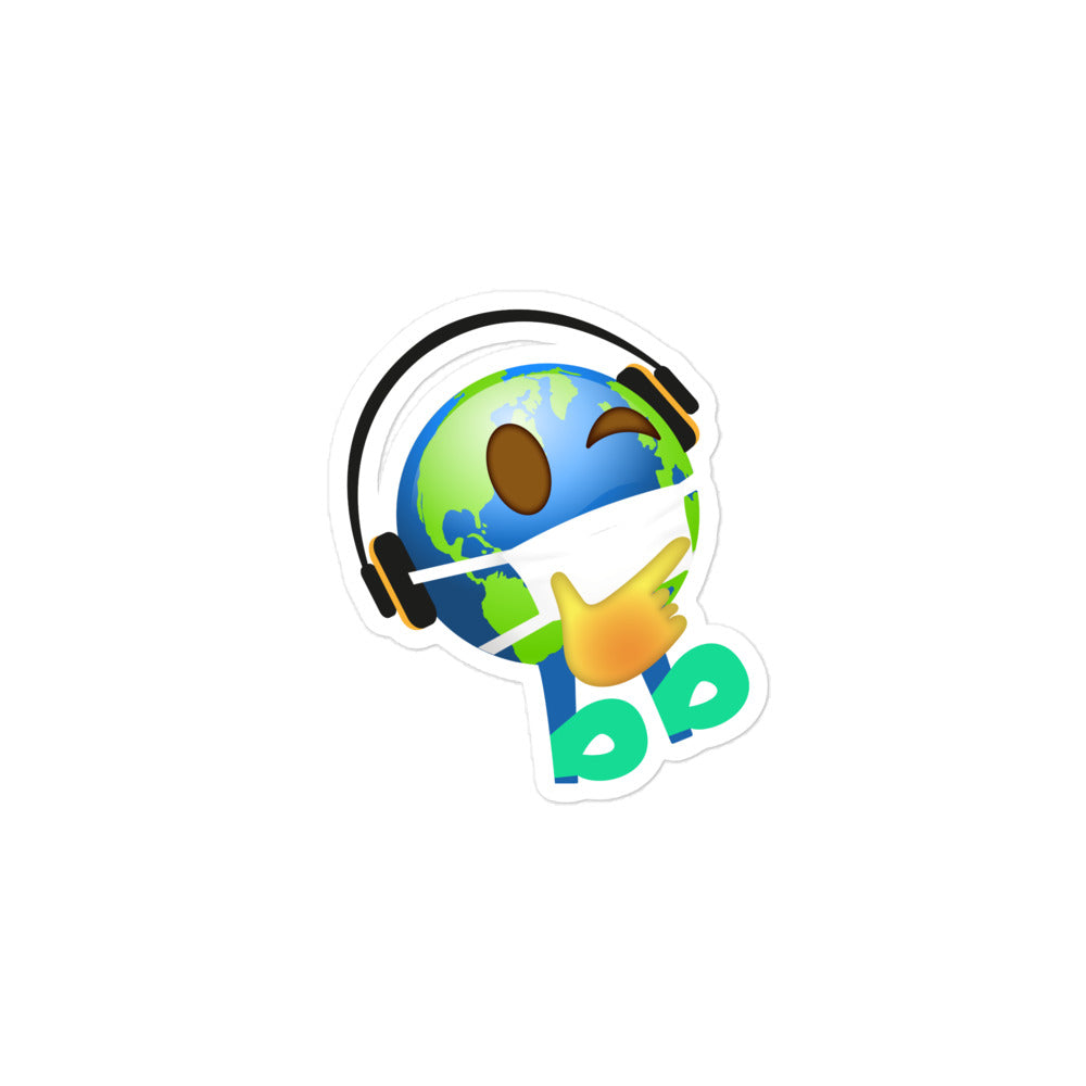 Earthbb Bubble-free sticker - Emojibb