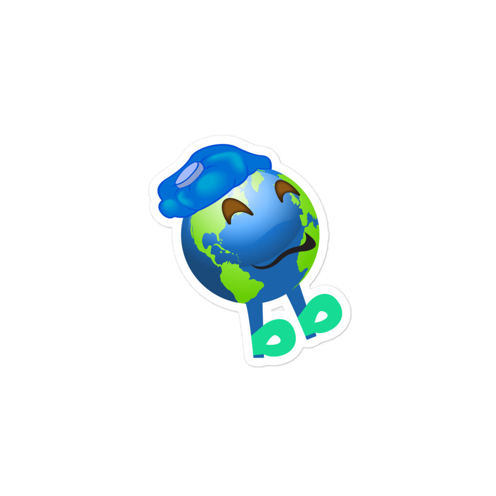 Earthbb Bubble-free sticker - Emojibb