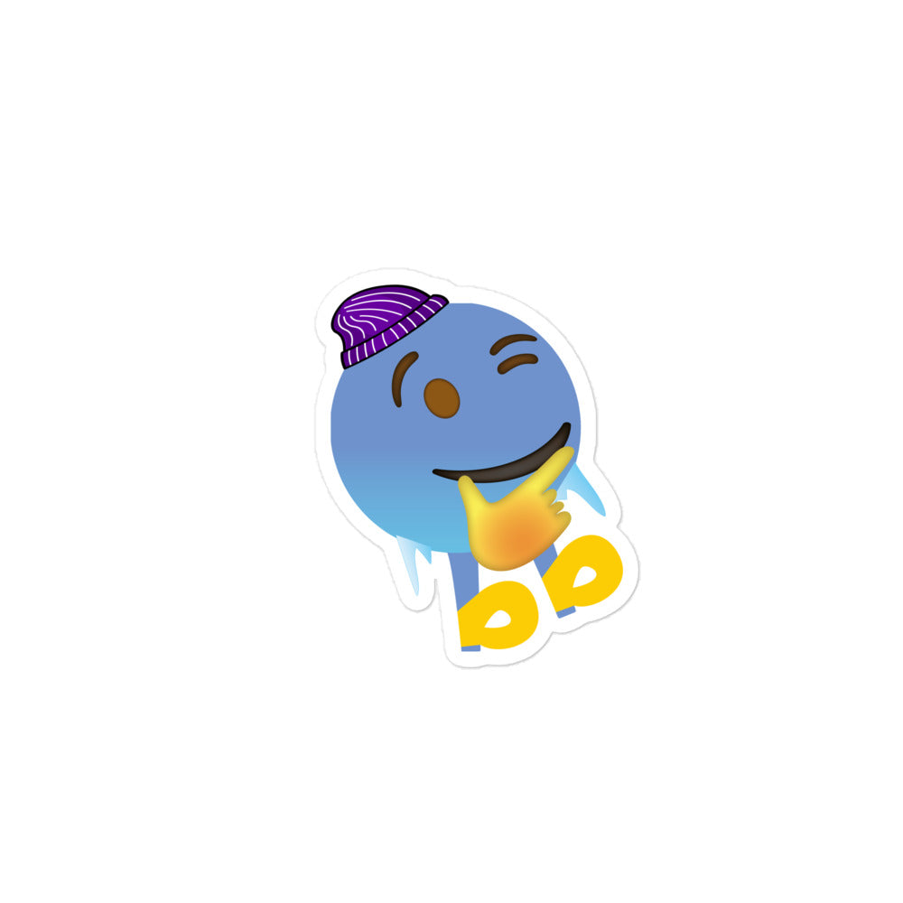 Earthbb Bubble-free sticker - Emojibb