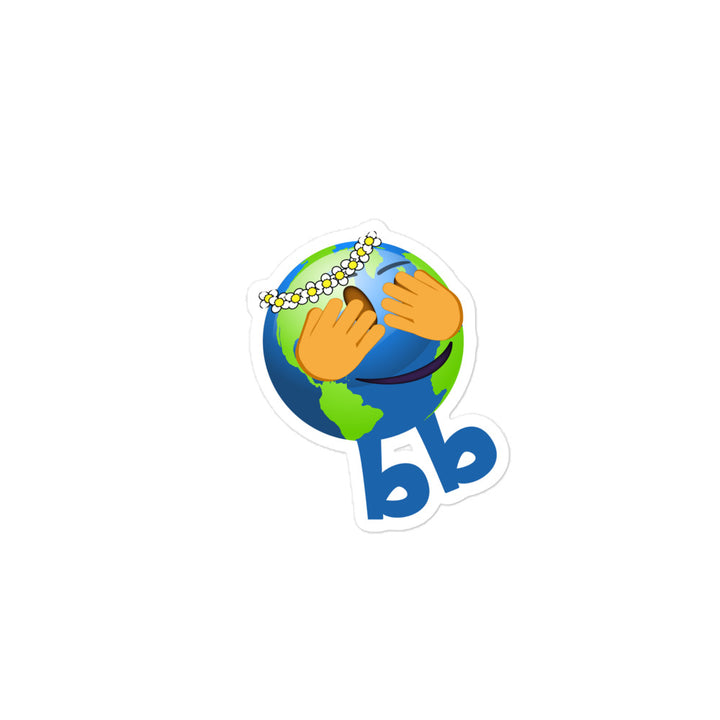 Earthbb Bubble-free sticker - Emojibb
