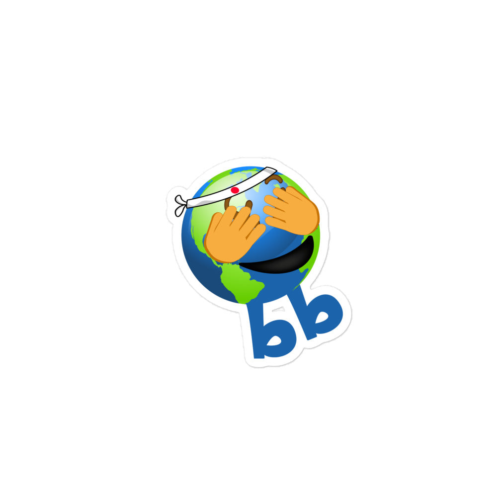 Earthbb Bubble-free sticker - Emojibb
