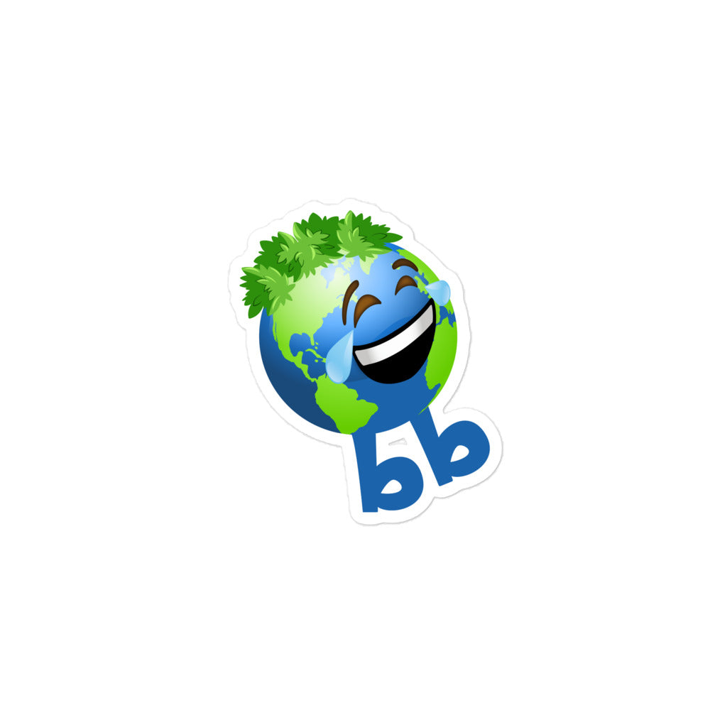 Earthbb Bubble-free sticker - Emojibb