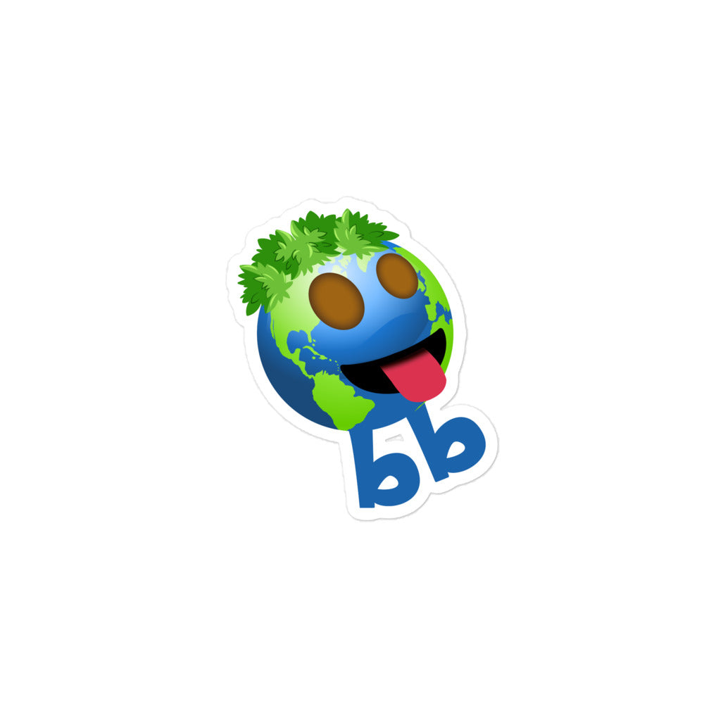 Earthbb Bubble-free sticker - Emojibb