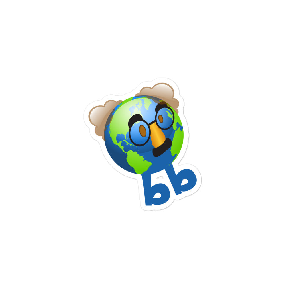 Earthbb Bubble-free sticker - Emojibb