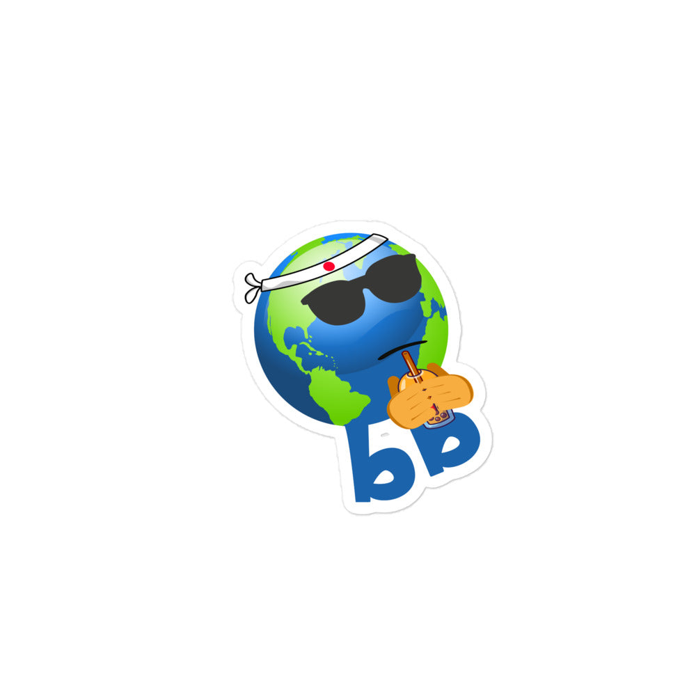 Earthbb Bubble-free sticker - Emojibb
