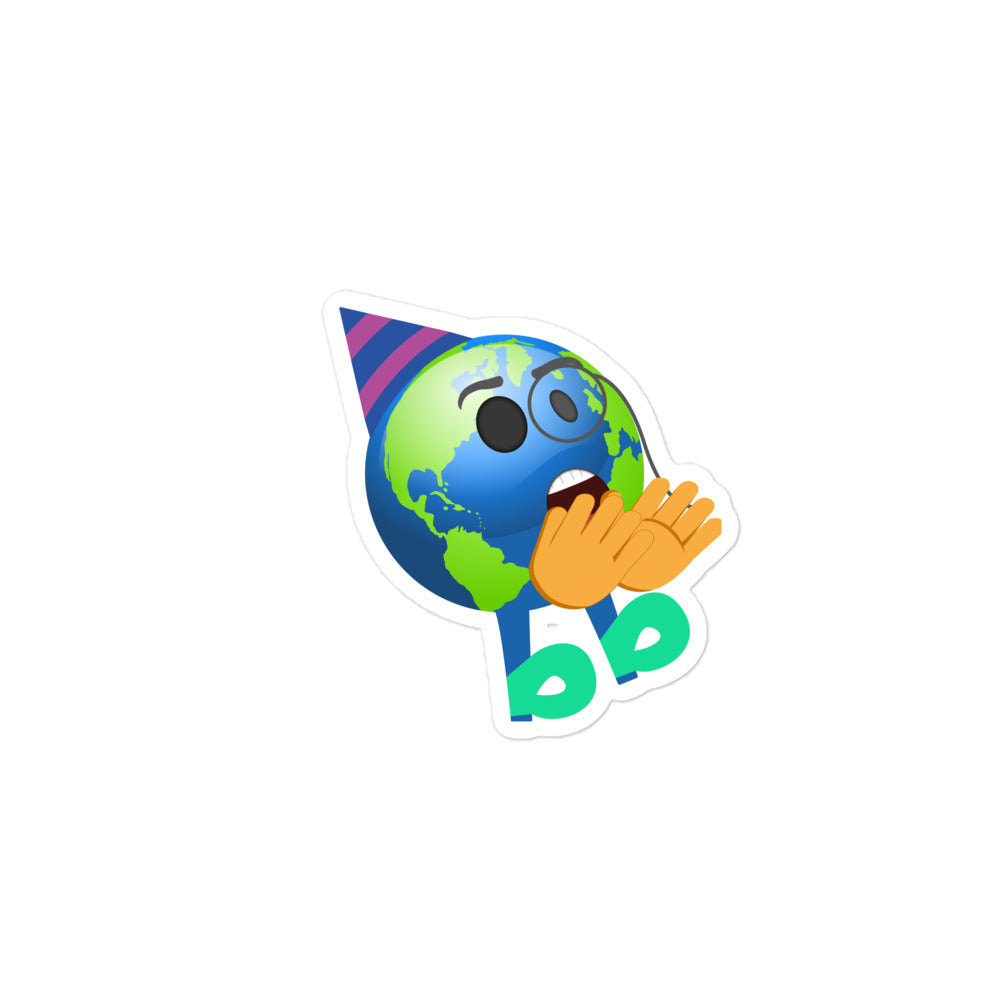 Earthbb Bubble-free sticker - Emojibb