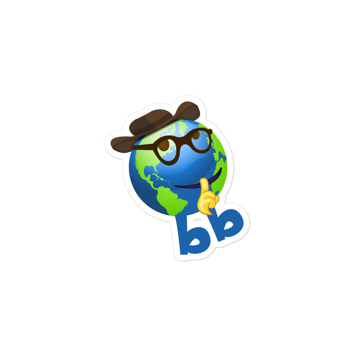 Earthbb Bubble-free sticker - Emojibb