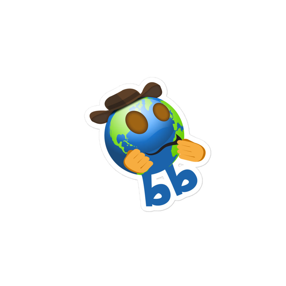 Earthbb Bubble-free sticker - Emojibb