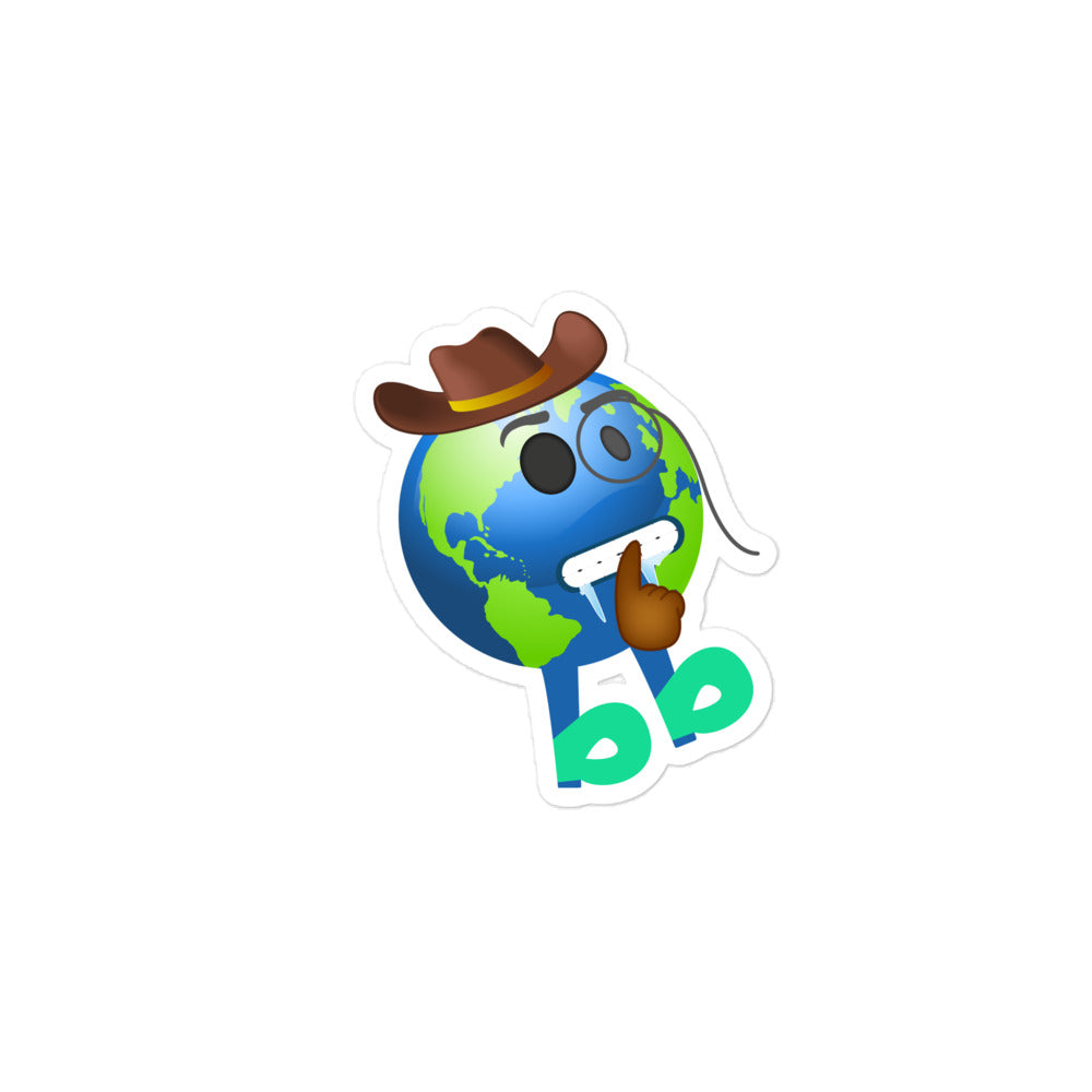 Earthbb Bubble-free sticker - Emojibb
