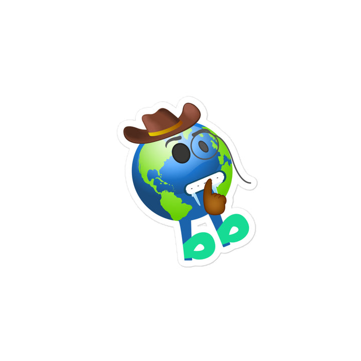 Earthbb Bubble-free sticker - Emojibb