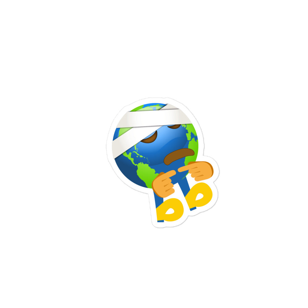 Earthbb Bubble-free sticker - Emojibb