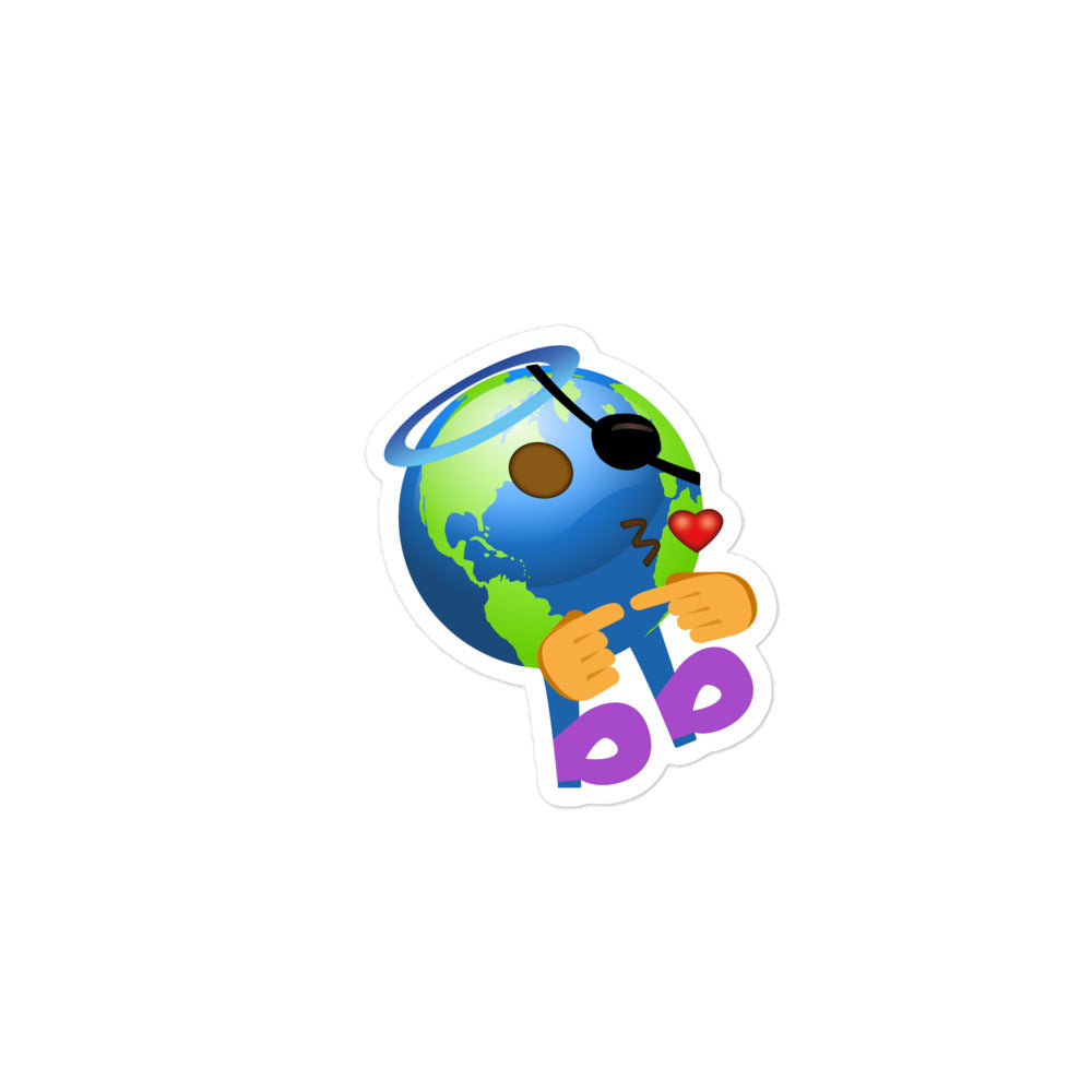 Earthbb Bubble-free sticker - Emojibb