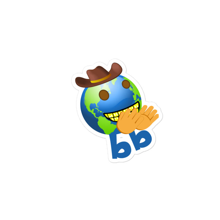 Earthbb Bubble-free sticker - Emojibb