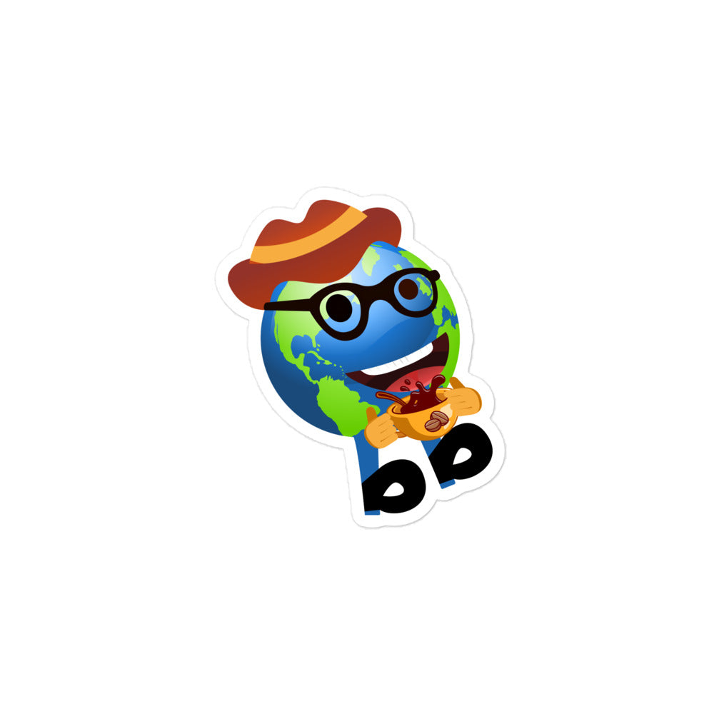 Earthbb Bubble-free sticker - Emojibb