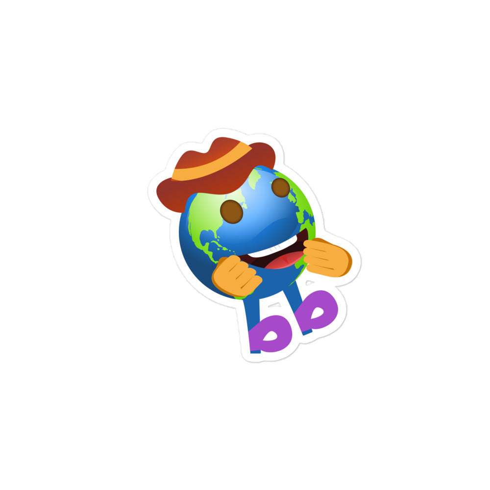 Earthbb Bubble-free sticker - Emojibb