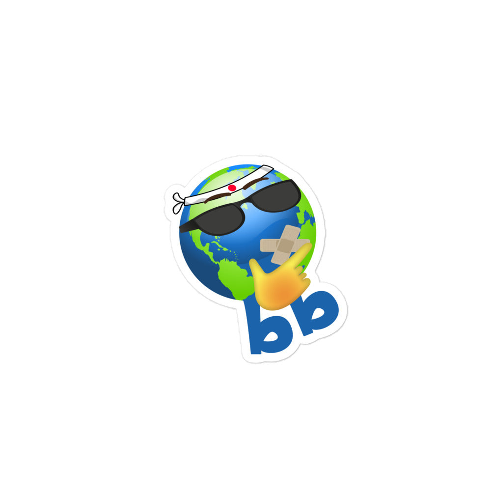 Earthbb Bubble-free sticker - Emojibb