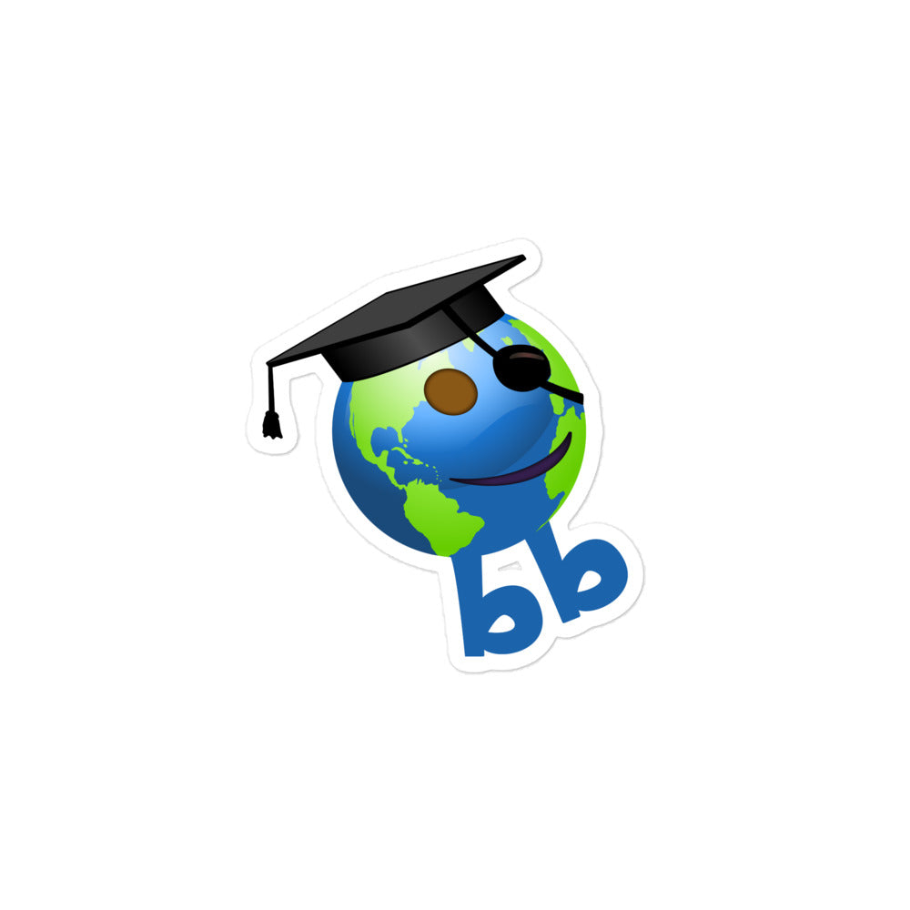 Earthbb Bubble-free sticker - Emojibb