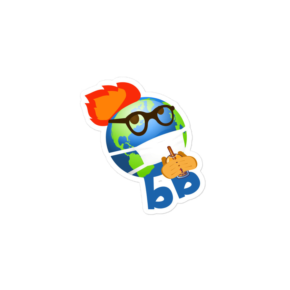 Earthbb Bubble-free sticker - Emojibb
