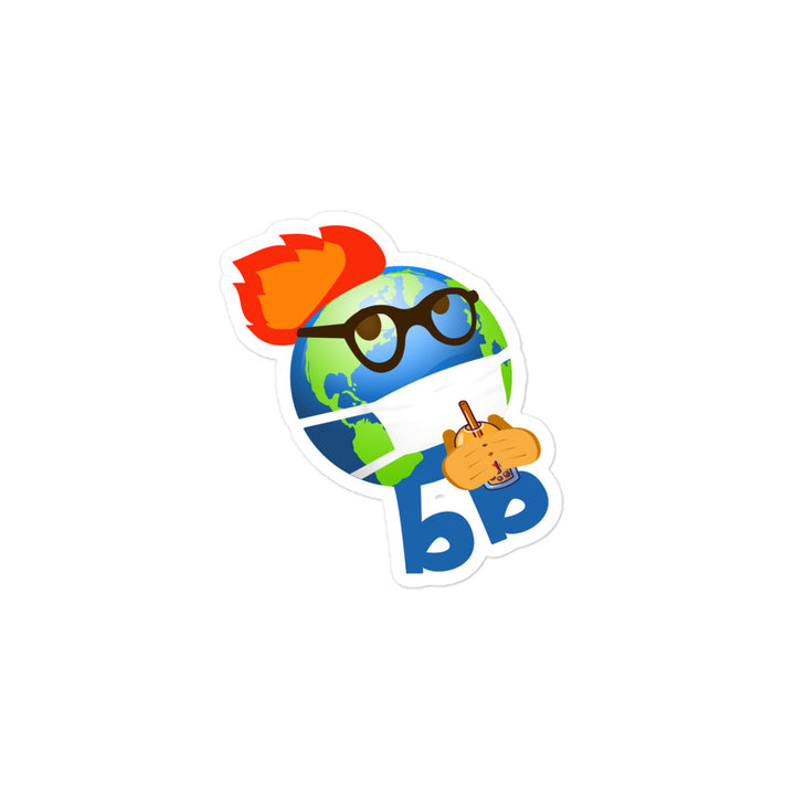 Earthbb Bubble-free sticker - Emojibb